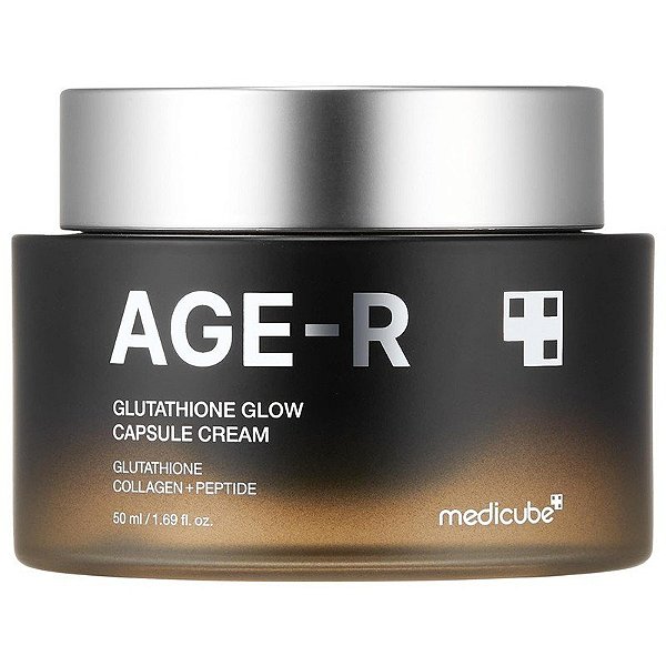 O Cultivo Facial de Idade Medicube AGE-R Cápsulas de Glutathione Glow - 50mL Cream ise substituído por "Creme Facial Medicube AGE-R Cápsulas de Glutathione Glow - 50mL