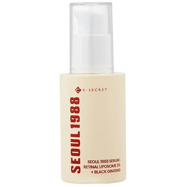 Soro Facial K-Secret Seoul 1988 Retinal Lipossoma 2% + Black Ginseng - 30mL