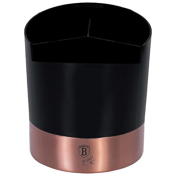 Porta Utensílios Berlinger Haus Coleção Rosa Negra - BH-6773