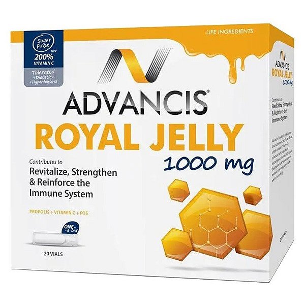 Advancis Royal Jelly 1000mg (20 unidades)
