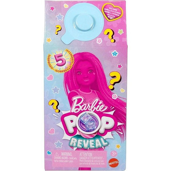 Boneca Barbie Pop Reveal 5 Surpresas Mattel - JDM08