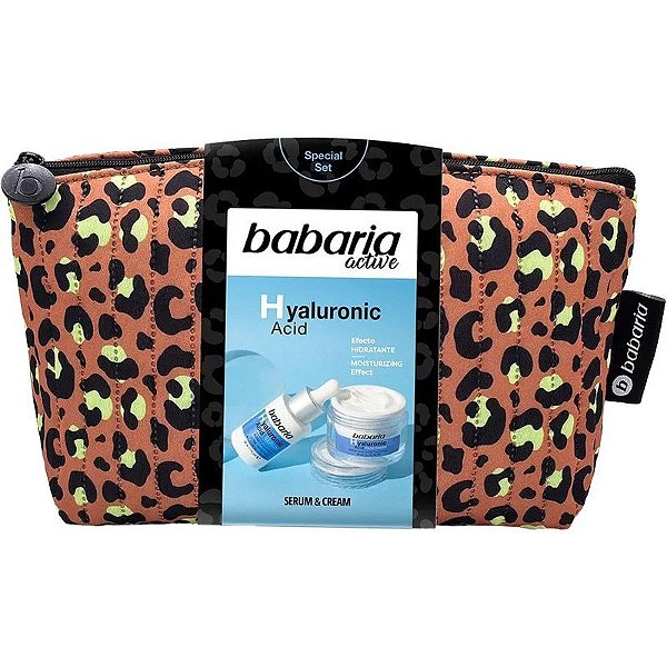 Kit Soro de Ácido Hialurônico + Creme Babaria (30mL + 50mL)