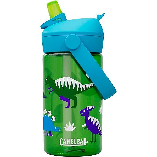 Garrafa Camelbak Thrive Flip Straw Kids 400ml - Hip Dinossauros