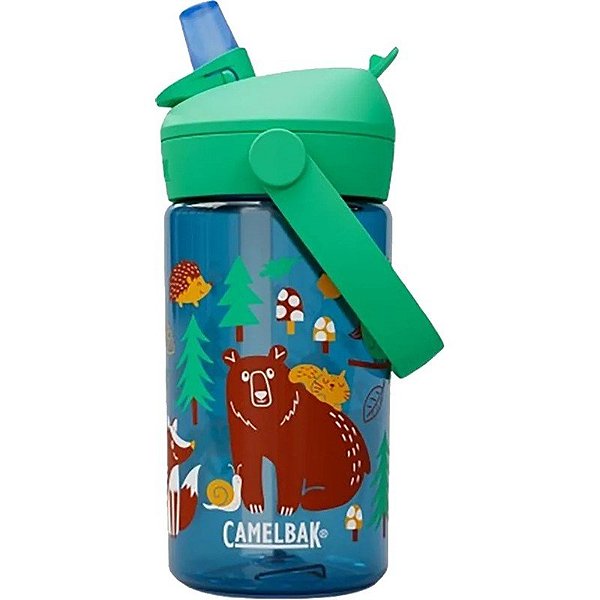 Garrafa Camelbak Thrive Flip Straw Kids 400ml - Floresta Amigável