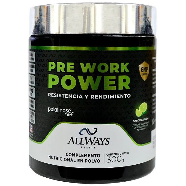 Pré-treino Power Allways Health Limão - 300g