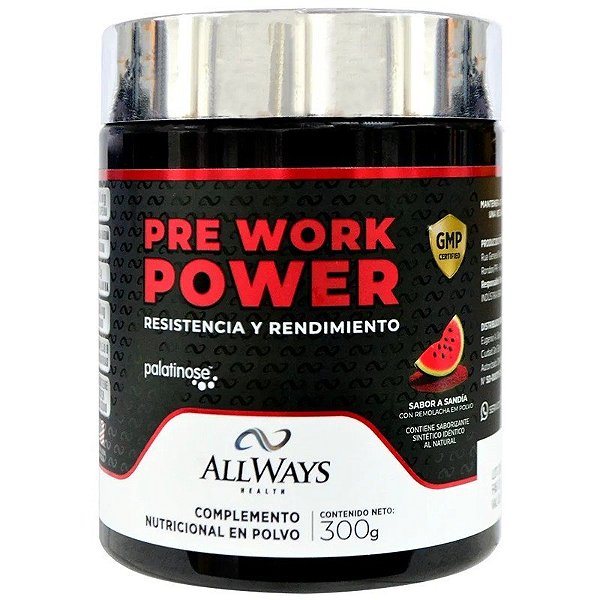 Pré-treino Allways Health Power Sandia - 300g