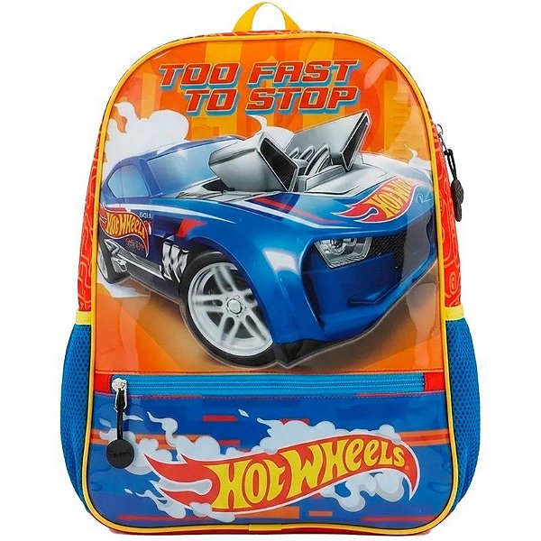 Mochila Escolar Hot Wheels - HWS025-BP081A