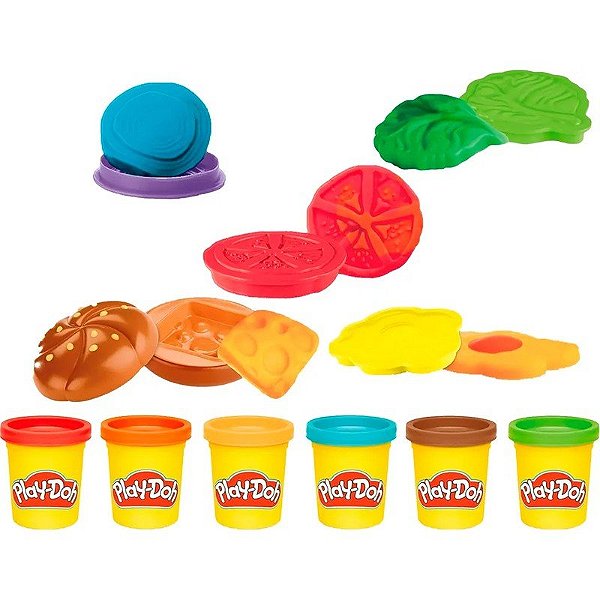 Massa de Modelar Play-Doh Conjunto Diversão na Churrasqueira - G1609