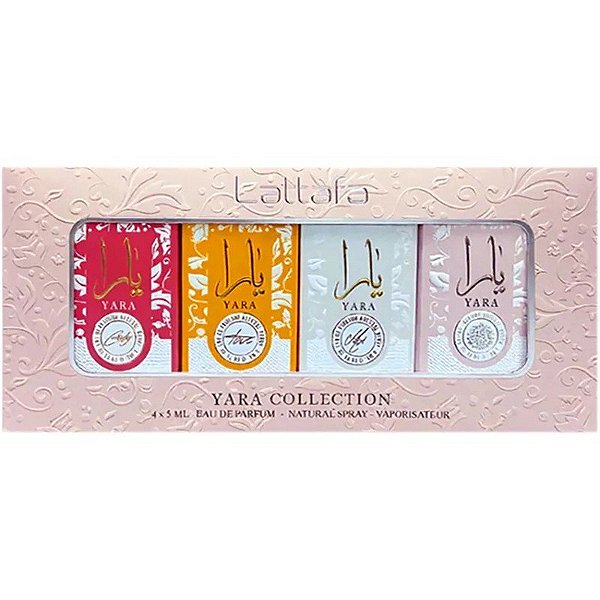 Kit de Perfume Lattafa Yara Collection EDP 4x5mL - Feminino