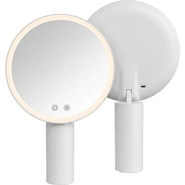 Espelho LED Joog para Maquiagem ML1 Branco