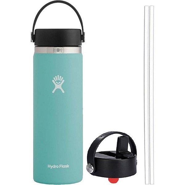 Botella Térmica Hydro Flask W20BTS433 591mL + Tapa WFS001 - Verde Claro