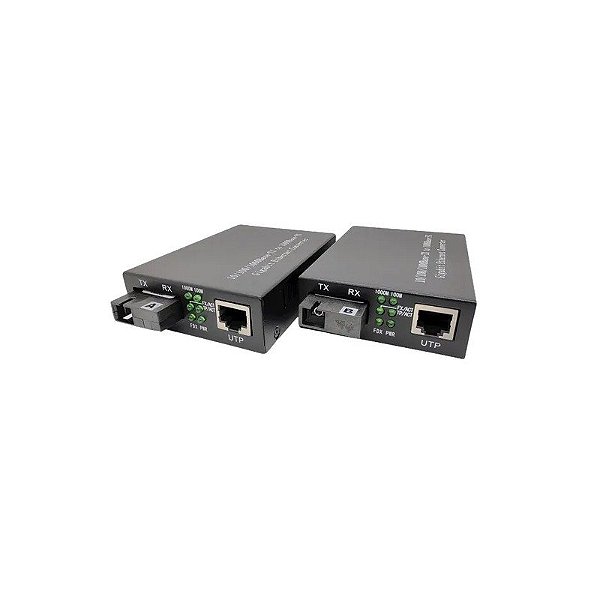 Fibra Óptica Conversor de Mídia 20KM 10/100/1000M HL-2111S-20A/B Gigabit Par