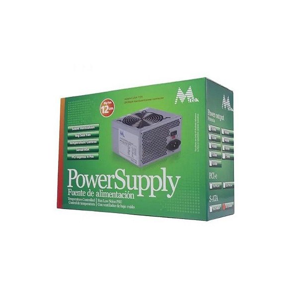 Fonte 650W Mtek MPS650