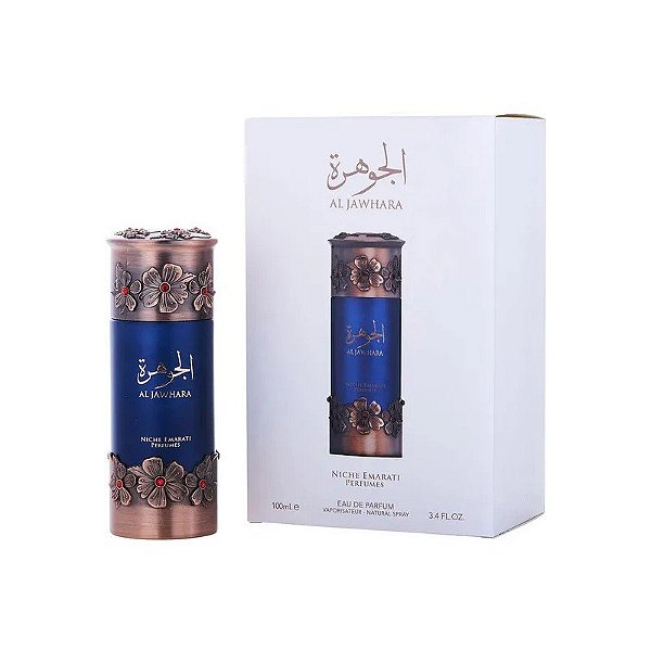 Perfume Lattafa Niche Emarati Al Jawhara - Água de Perfume - Unissex - 100ML