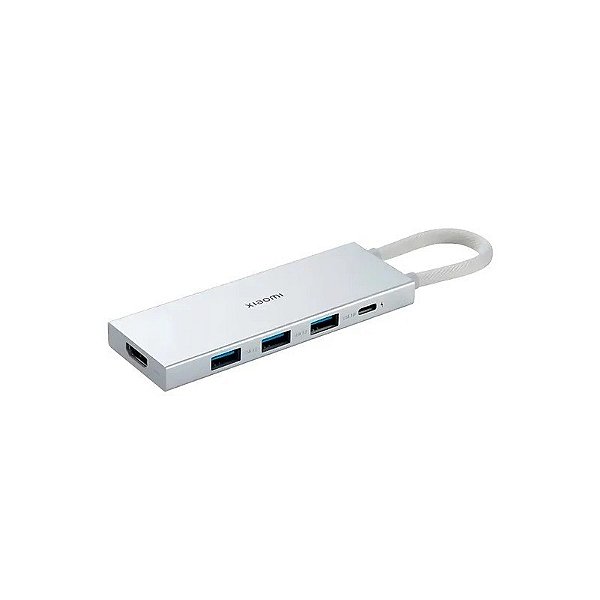 Hub Adaptador Xiaomi 5 Em 1 USB-C XMDS05YM - Branco