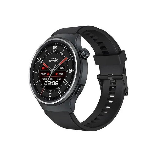 Relógio Black Shark A3 BS-W2404 com Bluetooth - Cinza/Preto