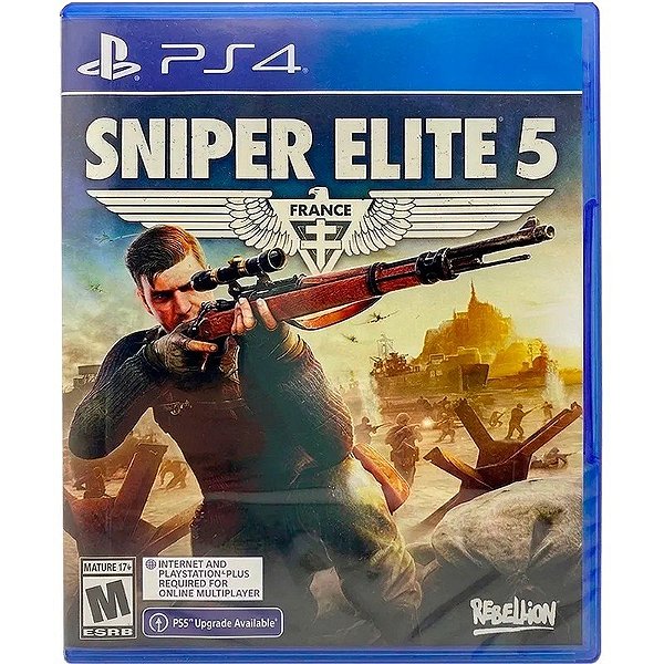 Jogo Sniper Elite 5 - PS4