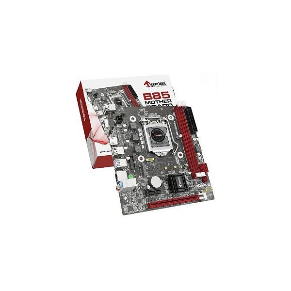 Placa-Mãe 1150 Keepdata B85 Gigabyte/NVMe/HDMI/DDR3