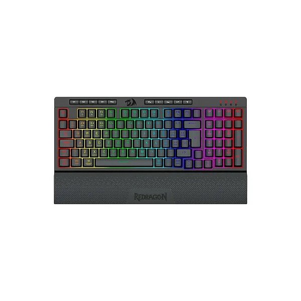 Teclado Gamer Redragon Shiva 98 K515RGB USB - Preto