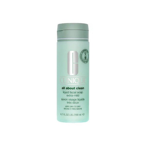 Sabonete Líquido Facial Clinique All About Clean Extra Suave - 200ML