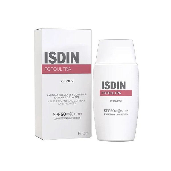 Protetor Solar Facial Isdin Vermelhidão SPF 50 50 ML