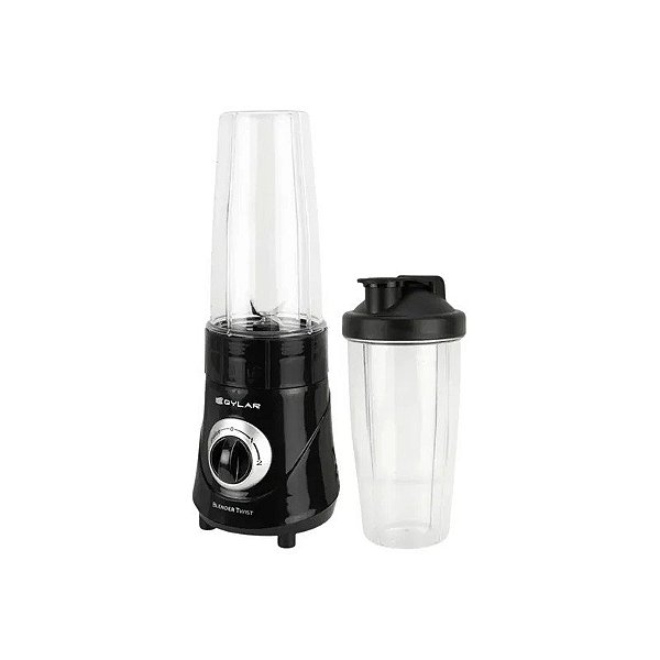 Liquidificador Portátil Qylar Blender Twist QY-1602 350W 220V 750ML - Preto