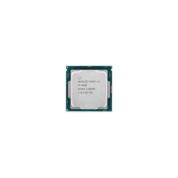 Processador Intel Core i3 8100 Soquete LGA 1151 / 3.6GHZ / 6MB - OEM