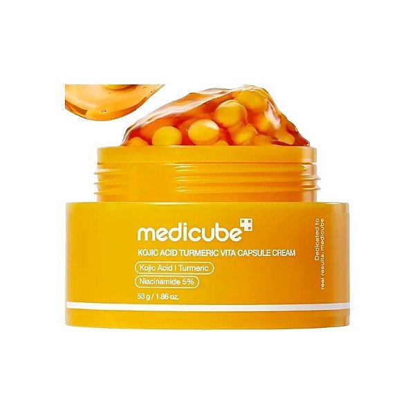 Creme Facial Medicube Kojic Acid Turmeric Vita Capsule - 53g