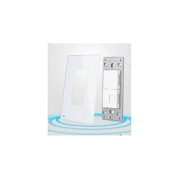 Tomada de Telefone Livolo 1 Plug Branco US C5-1T-11