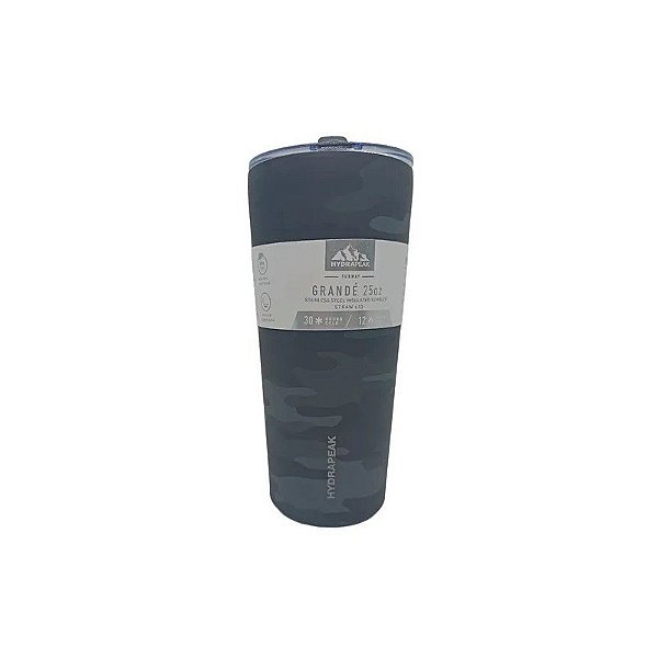 Copo Térmico Hydrapeak HP-GRANDE-25 739ml - Camuflado Preto