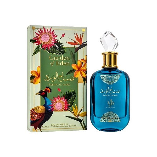 Perfume Al Wataniah Sabah Al Ward Jardim do Éden - Eau de Parfum - Feminino - 100ML
