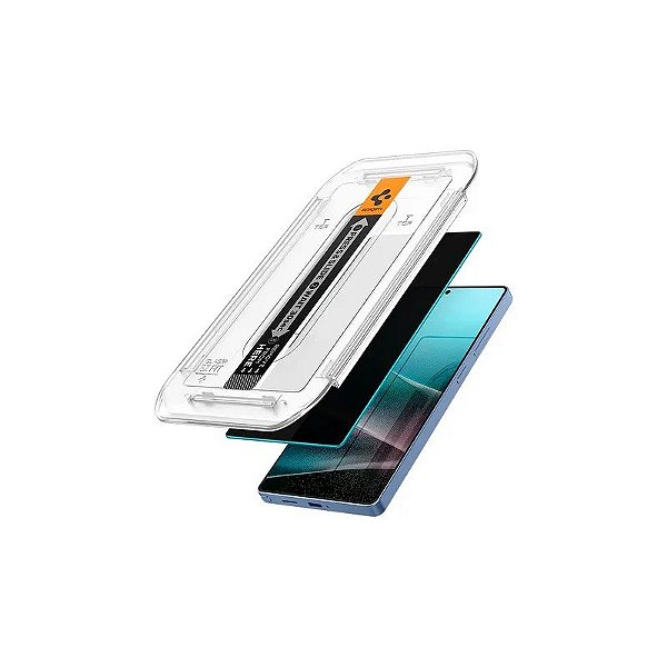 Protetor de Tela Spigen Samsung S25 Ultra de Vidro Temperado Reforçado Easy Fit AGL09221 2 Unidades