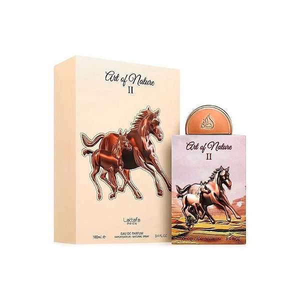 Perfume Lattafa Art Of Nature II Água de Perfume Unissex 100ML