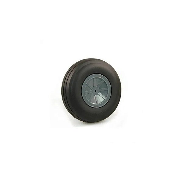 Roda Dubro 6" Diâmetro Rolamento/Furo Frontal Grande Trilha (15,24CM) DUB600TV