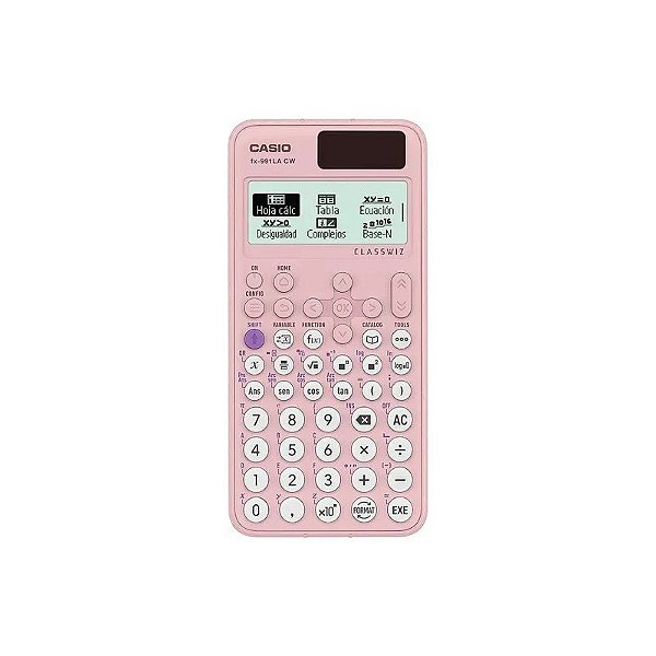 Calculadora Científica Casio Classwiz FX-991LACW 12 Dígitos - Rosa