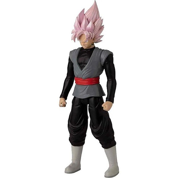 Boneco Goku Black Super Saiyan Rosé - Dragon Ball Super Limit Breaker Bandai - 36730-36743