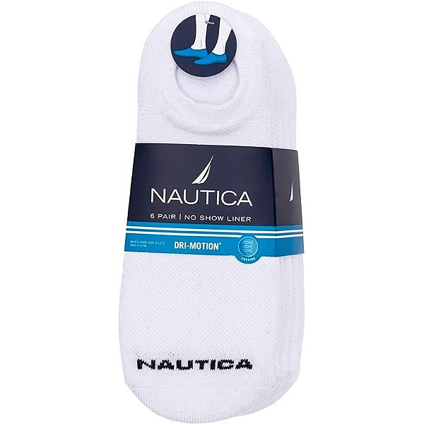 Meias Nautica NAM211LN01002 - Unissex (6 Pares)