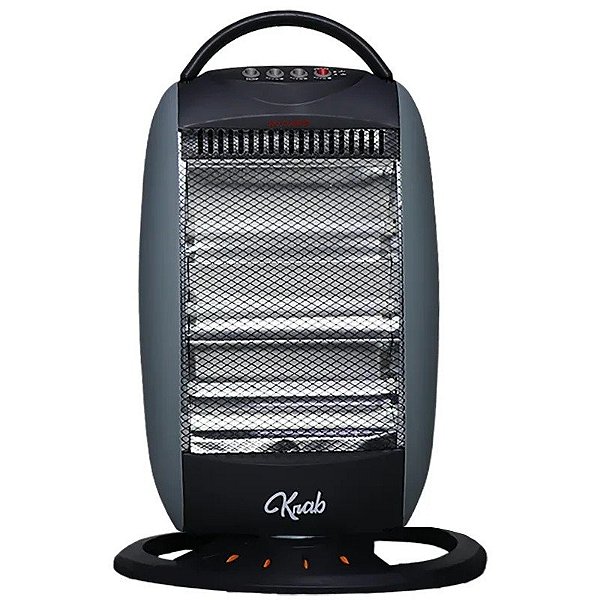 Aquecedor Elétrico Krab KBEO1200 Quartzo Oscilante 1200W 220V/50-60Hz