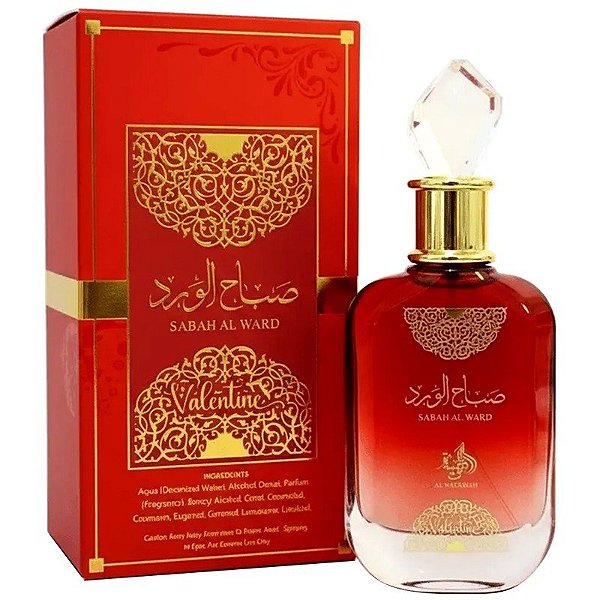 Perfume Al Wataniah Sabah al Ward Valentine EDP 100ml - Feminino