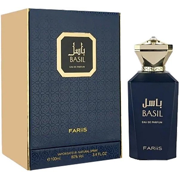 Perfume Fariis Basil EDP 100mL - Unissex