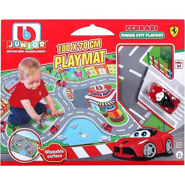Tapete de Jogo Ferrari Junior City BBJunior - 16-85007