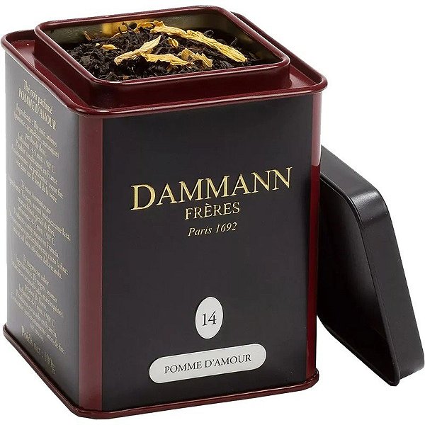 Chá Dammann Frères N°14 Maçã do Amor - 100g