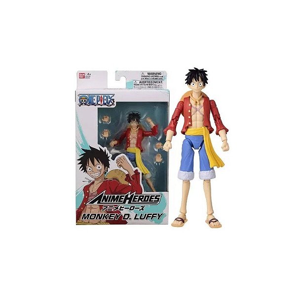 Boneco Bandai One Piece - Monkey D. Luffy Renewal