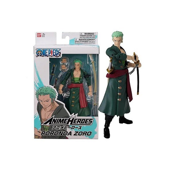 Boneco Bandai One Piece - Roronoa Zoro