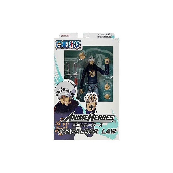 Boneco Bandai Heroes One Piece - Trafalgar Law