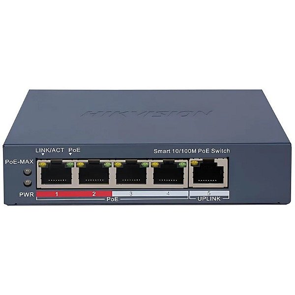 Hub Swi Hikvision Poe 4P DS-3E1105P-EI/M (C.F)