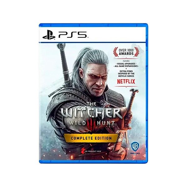 Jogo The Witcher Wild III Hunt Complete Edition - PS5
