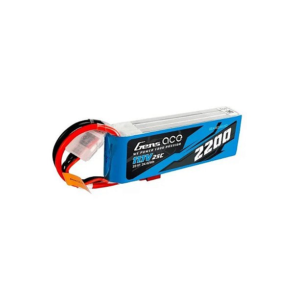 Bateria Gens Ace 11.1V 2200mAh 25C 3S G-Tech Conector Deans