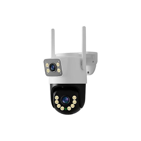 Câmera de Segurança Satellite A-CAM8007D 6MP Wifi - Branco