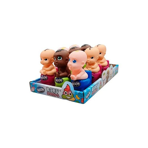 Chiclete Wom Baby Drops Caixa 12x10g